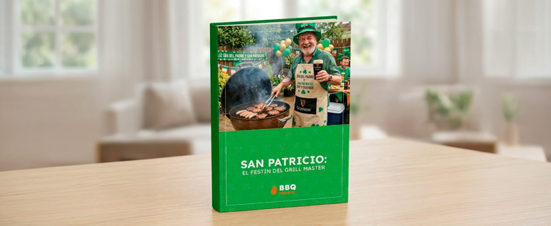 Libro sobre San Patricio y barbacoa