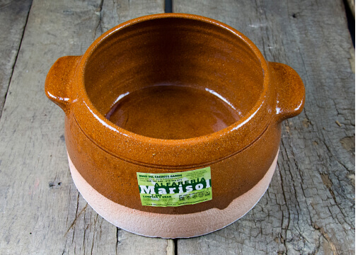 olla barro para barbacoa