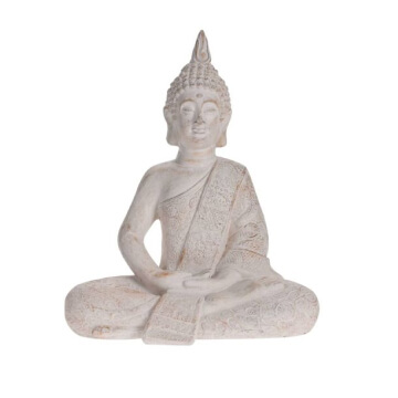articulo decoración budha sentado escultura