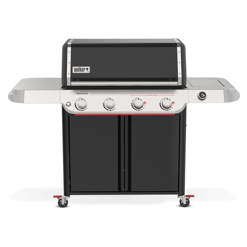 Barbacoa de gas de acero inoxidable con ruedas