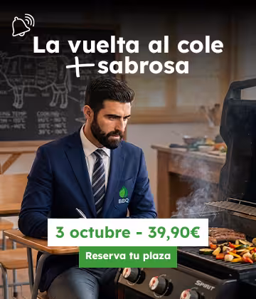 curso de barbacoas demostración práctico en esgarden