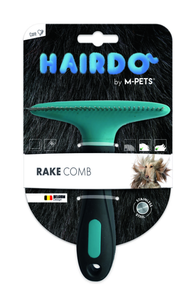 m pets 10105599 hairdo rake comb #01 vector.indd